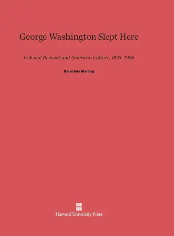 Cover of George Washington Slept Here
