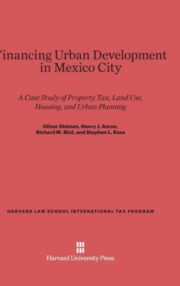 Cover of Financing Urban Development in Mexico City