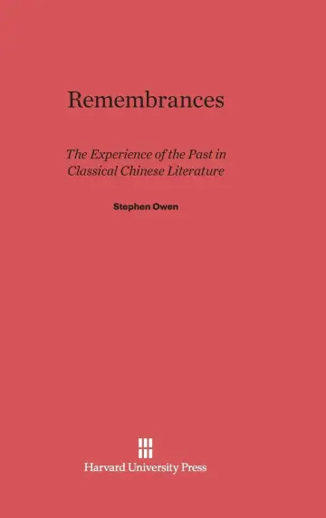 Cover of Remembrances