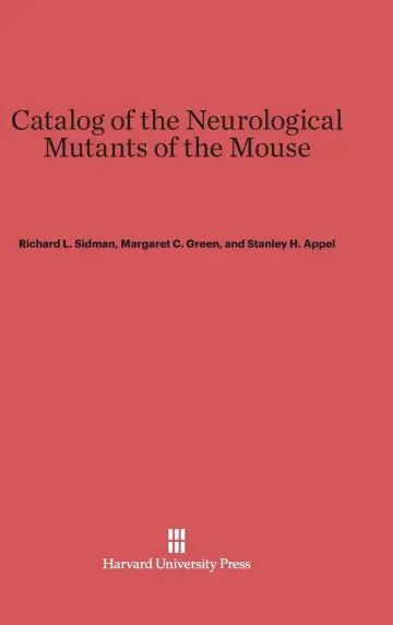 Cover of Catalog of the Neurological Mutants of the Mouse