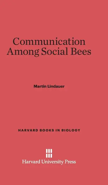 Cover of Communication Among Social Bees