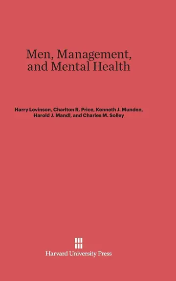 Cover of Men, Management, and Mental Health