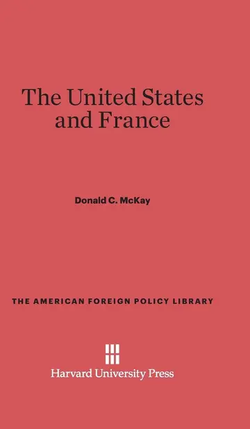 Cover of The United States and France
