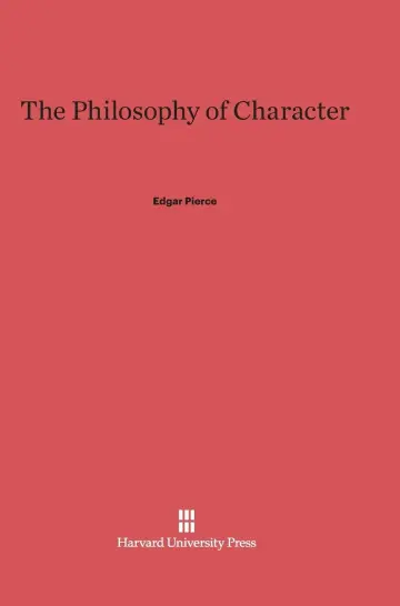 Cover of The Philosophy of Character