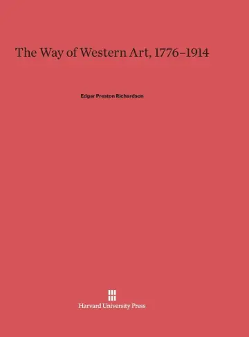 Cover of The Way of Western Art, 1776-1914