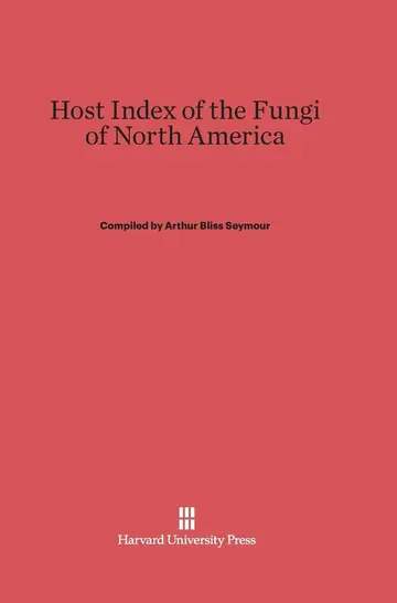 Cover of Host Index of the Fungi of North America
