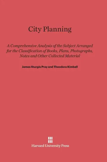 Cover of City Planning