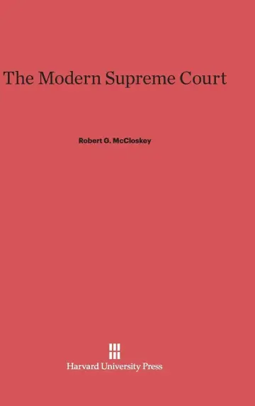 Cover of The Modern Supreme Court