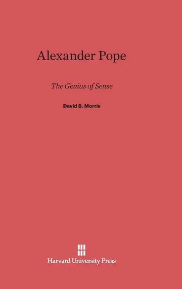 Cover of Alexander Pope