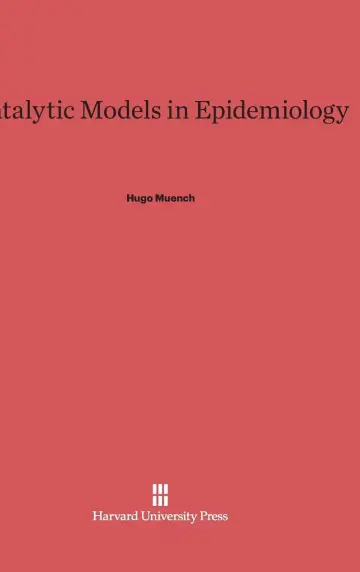 Cover of Catalytic Models in Epidemiology