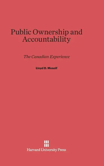 Cover of Public Ownership and Accountability