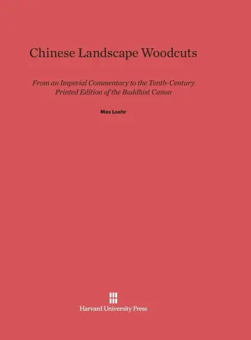 Cover of Chinese Landscape Woodcuts
