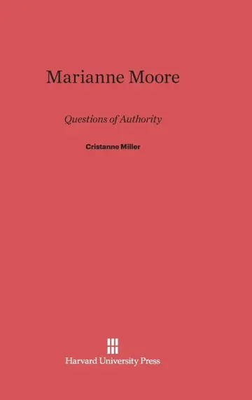 Cover of Marianne Moore