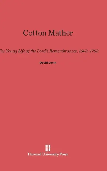 Cover of Cotton Mather