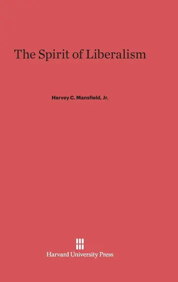 Cover of The Spirit of Liberalism