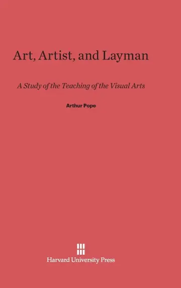 Cover of Art, Artist, and Layman