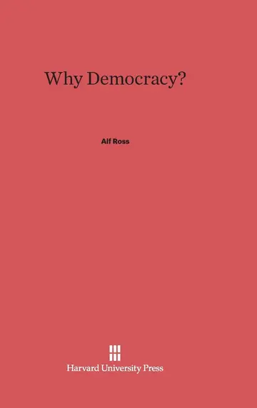 Cover of Why Democracy?