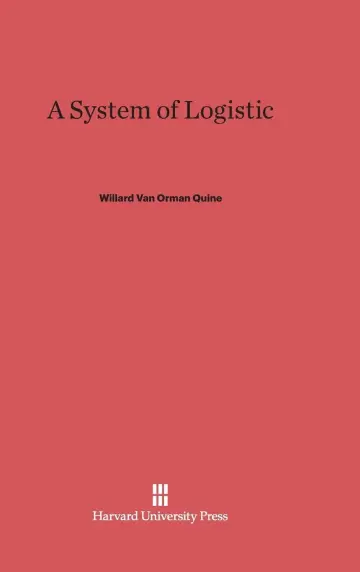 Cover of A System of Logistic