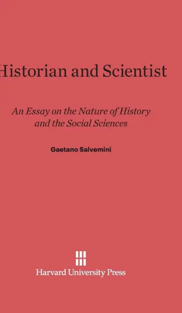 Cover of Historian and Scientist