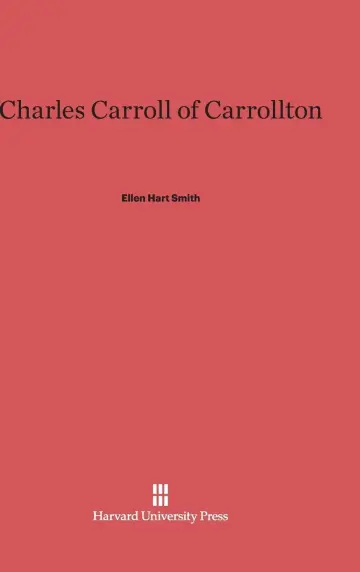 Cover of Charles Carroll of Carrollton