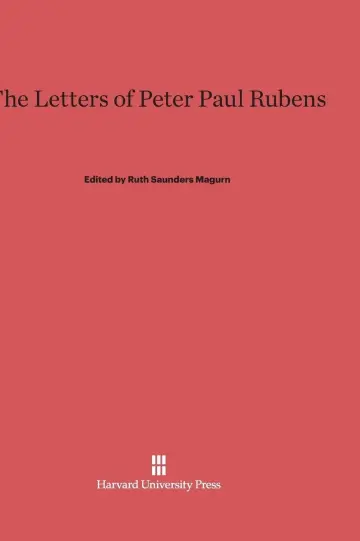 Cover of The Letters of Peter Paul Rubens