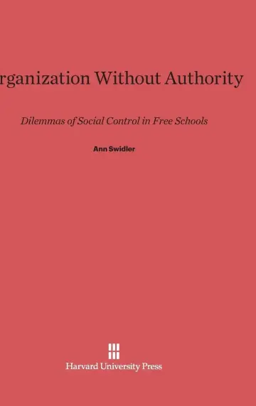 Cover of Organization Without Authority