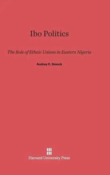 Cover of Ibo Politics