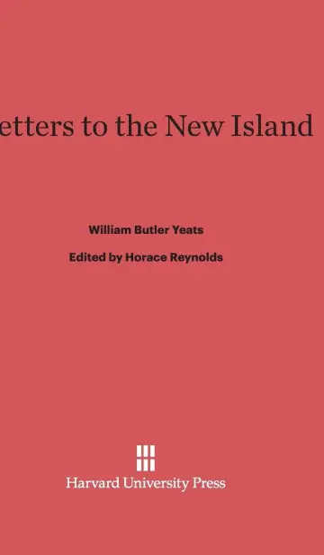 Cover of Letters to the New Island