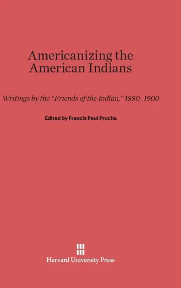 Cover of Americanizing the American Indian