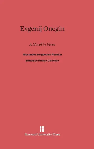 Cover of Evgenij Onegin