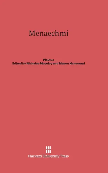 Cover of Menaechmi
