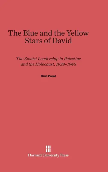 Cover of The Blue and the Yellow Stars of David