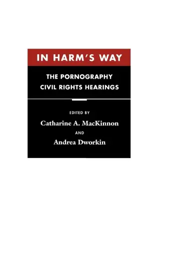 Cover of In Harm's Way