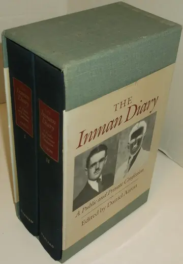 Cover of Inman Diary