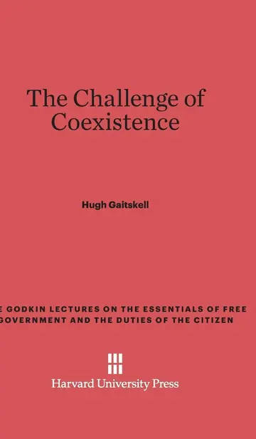 Cover of The Challenge of Coexistence