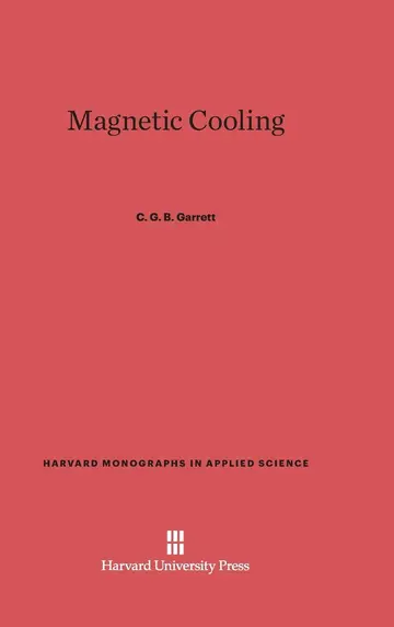 Cover of Magnetic Cooling