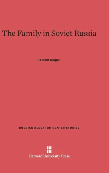 Cover of The Family in Soviet Russia