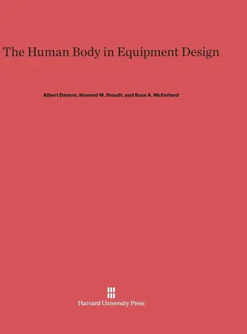 Cover of The Human Body in Equipment Design