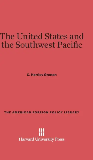 Cover of The United States and the Southwest Pacific