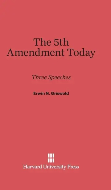 Cover of The 5th Amendment