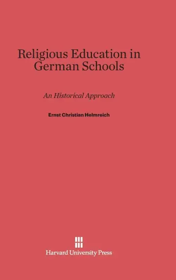 Cover of Religious Education in German Schools
