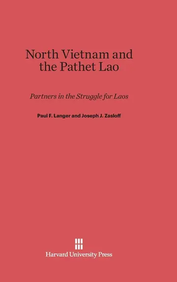 Cover of North Vietnam and the Pathet Lao