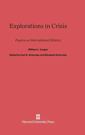 Cover of Explorations in Crisis