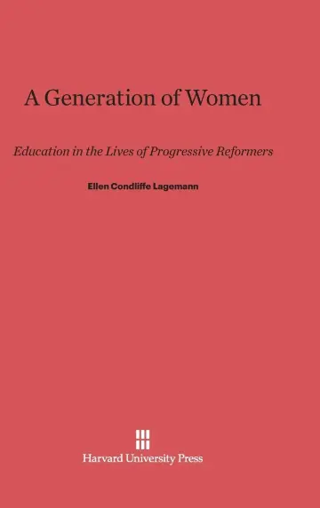 Cover of A Generation of Women