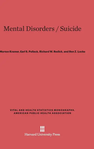 Cover of Mental Disorders / Suicide