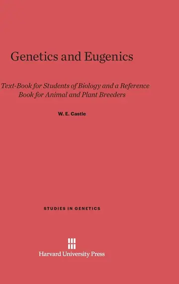 Cover of Genetics and Eugenics