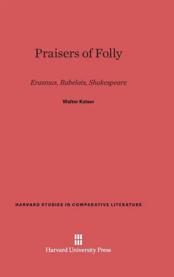 Cover of Praisers of Folly