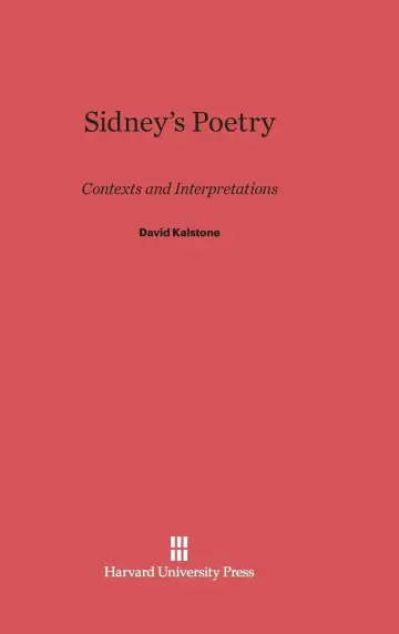 Cover of Sidney's Poetry