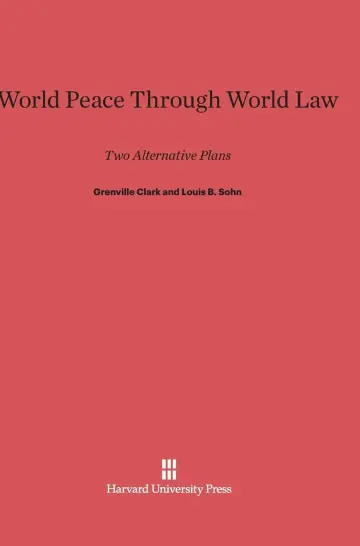 Cover of World Peace Through World Law