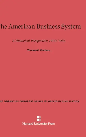 Cover of The American Business System